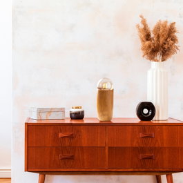 Opviq Kavuk - NT - 130 Lámpara de sobremesa de madera